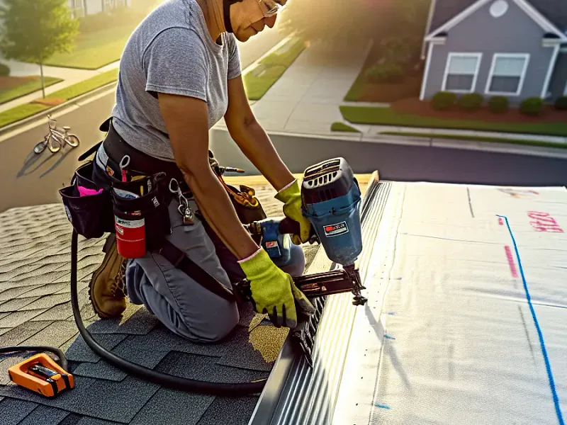 New Roof Installation Aerial in Charlotte, NC - Charlotte Roof Master